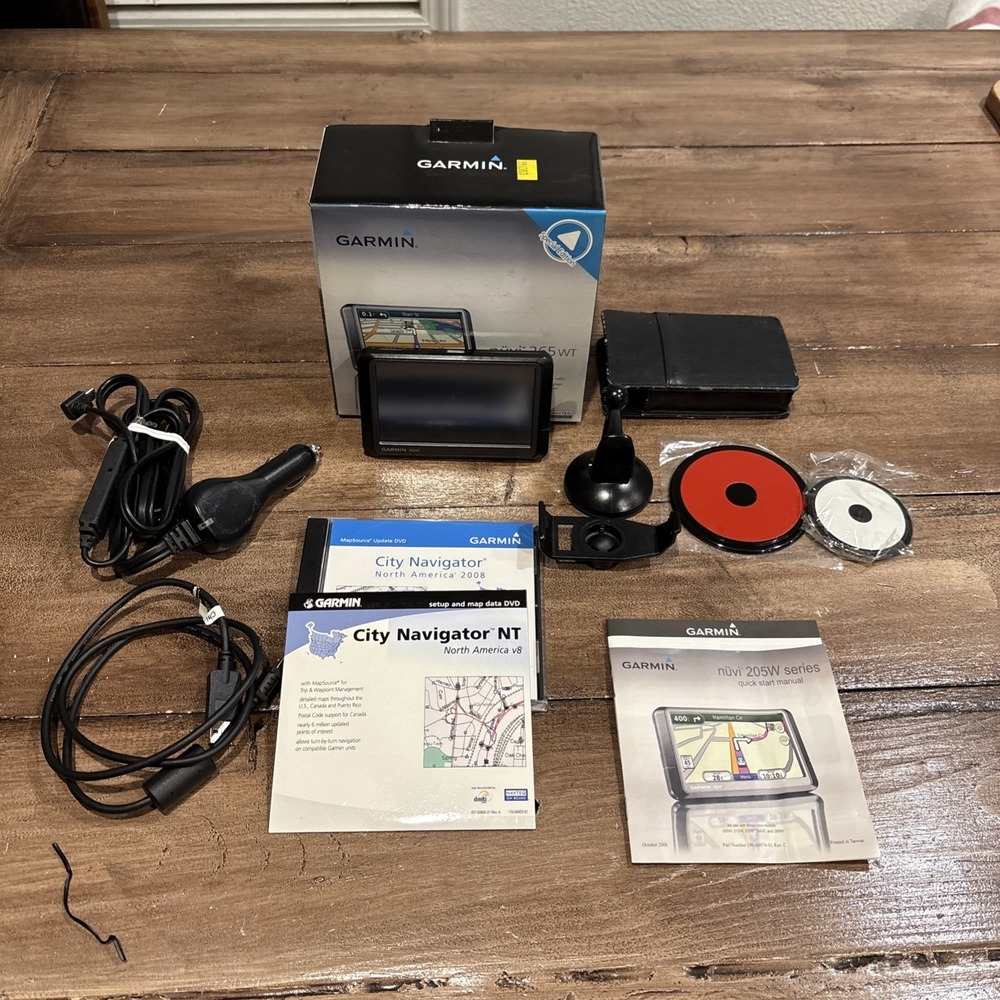 Garmin NUVI 265WT GPS System‎  Navigation System AS IS
